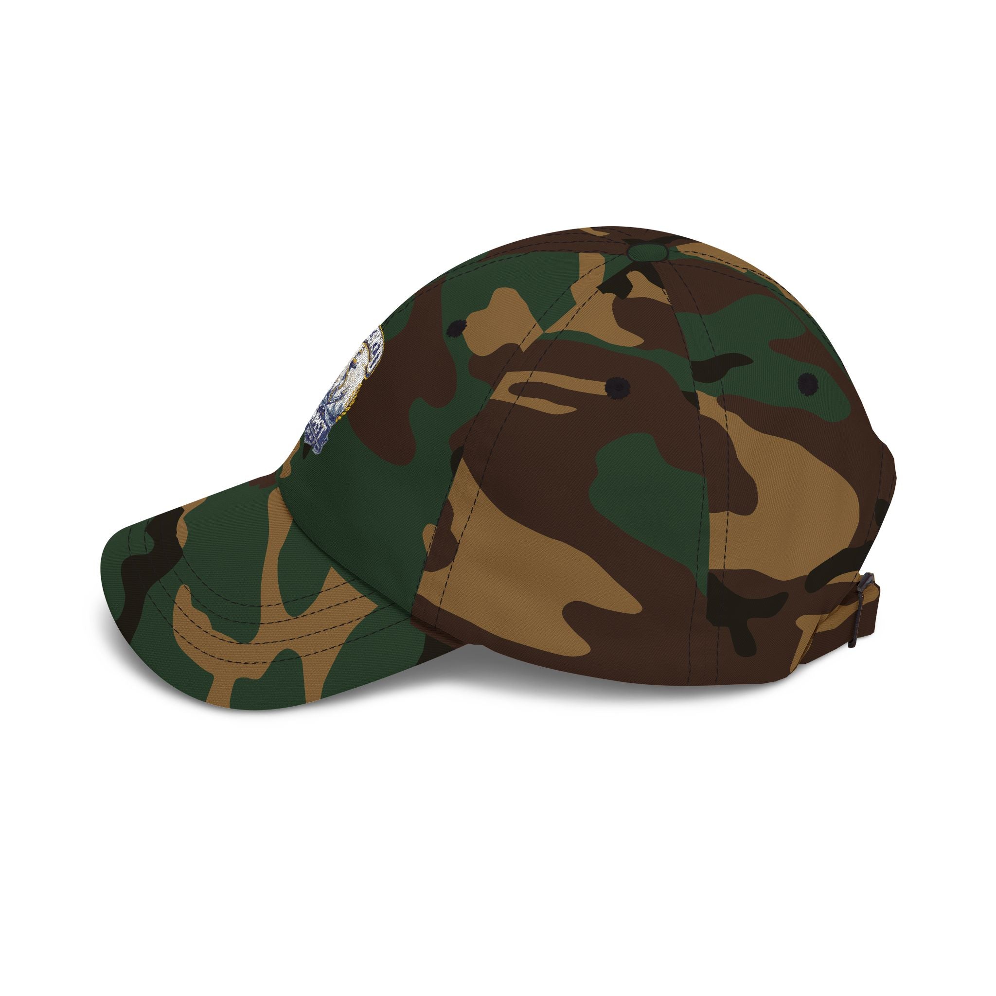 Anchored in Christ Dad Cap — Christian Anchor Baseball Hat