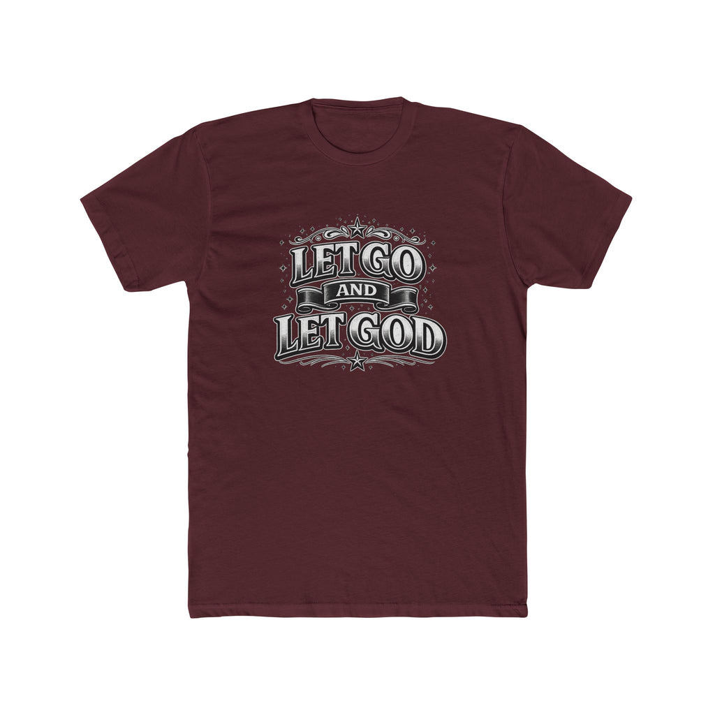 Let Go and Let God Tee Christian T-shirt Faith Inspired| Wearing your Faith