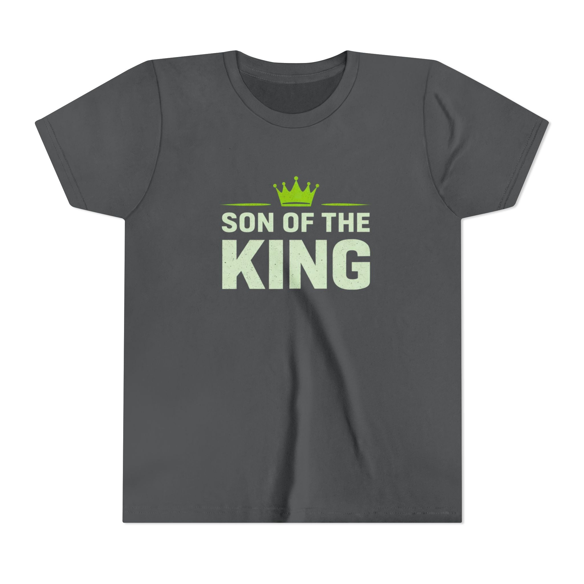 Boys Youth Tee - "Son of the King" Crown Graphic