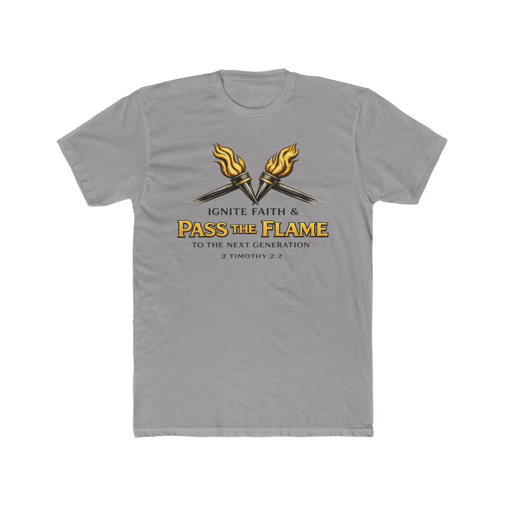 Pass the Flame T-Shirt — Ignite Faith Youth Ministry Tee