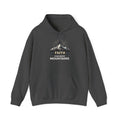 Womens Faith Can Move Mountains Hoodie — Christian Inspirational Mountain Graphic Hoodie