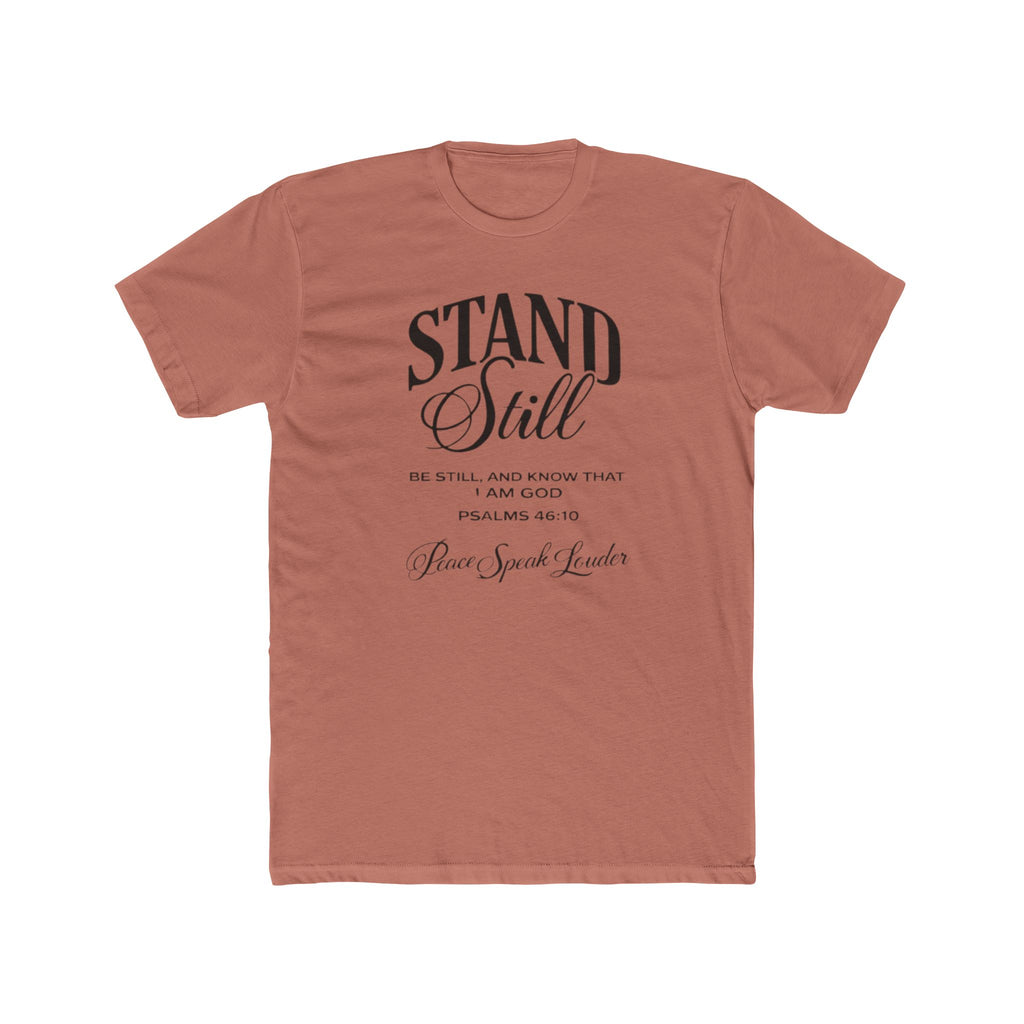 Mens Stand Still Christian Tee