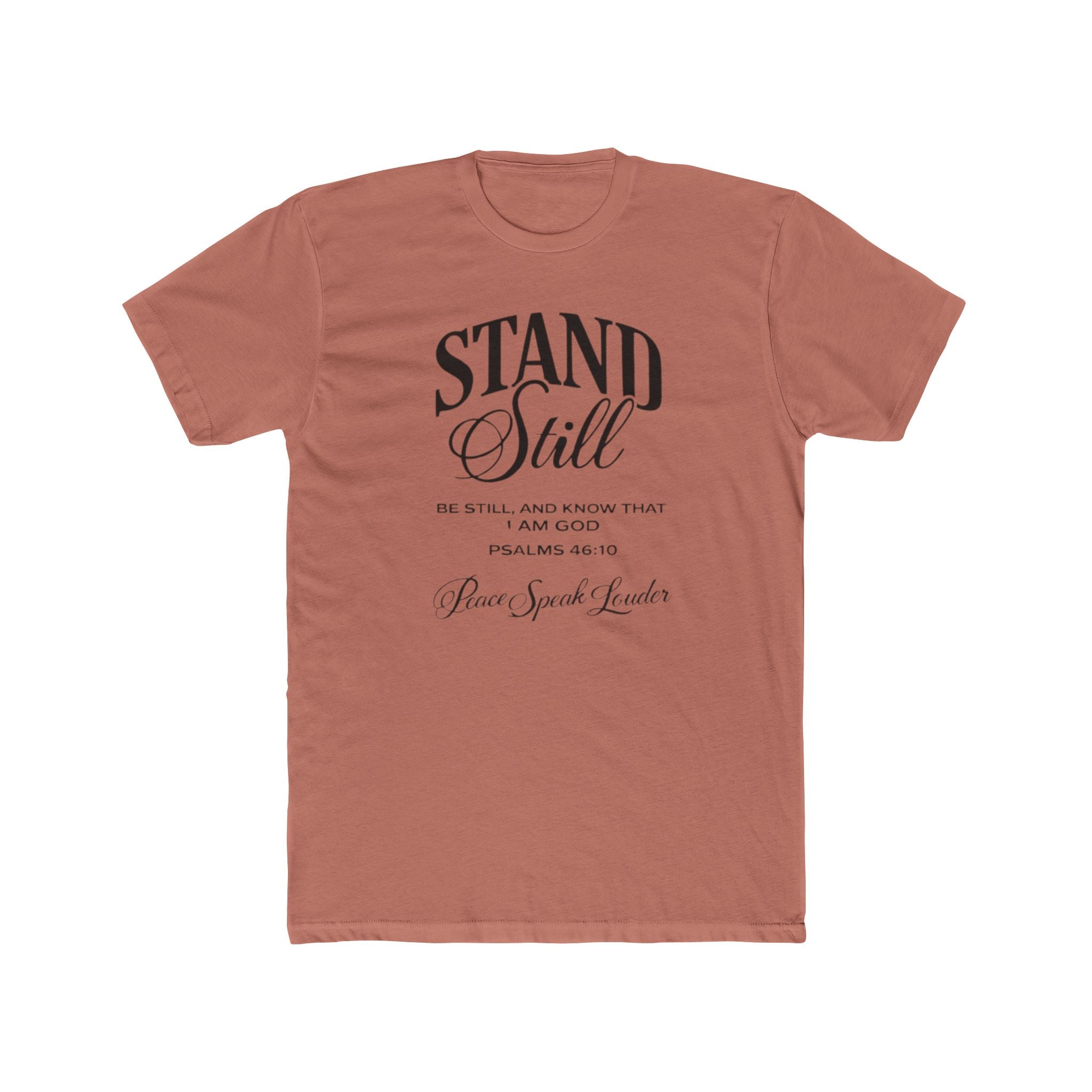 Mens Stand Still Christian Tee