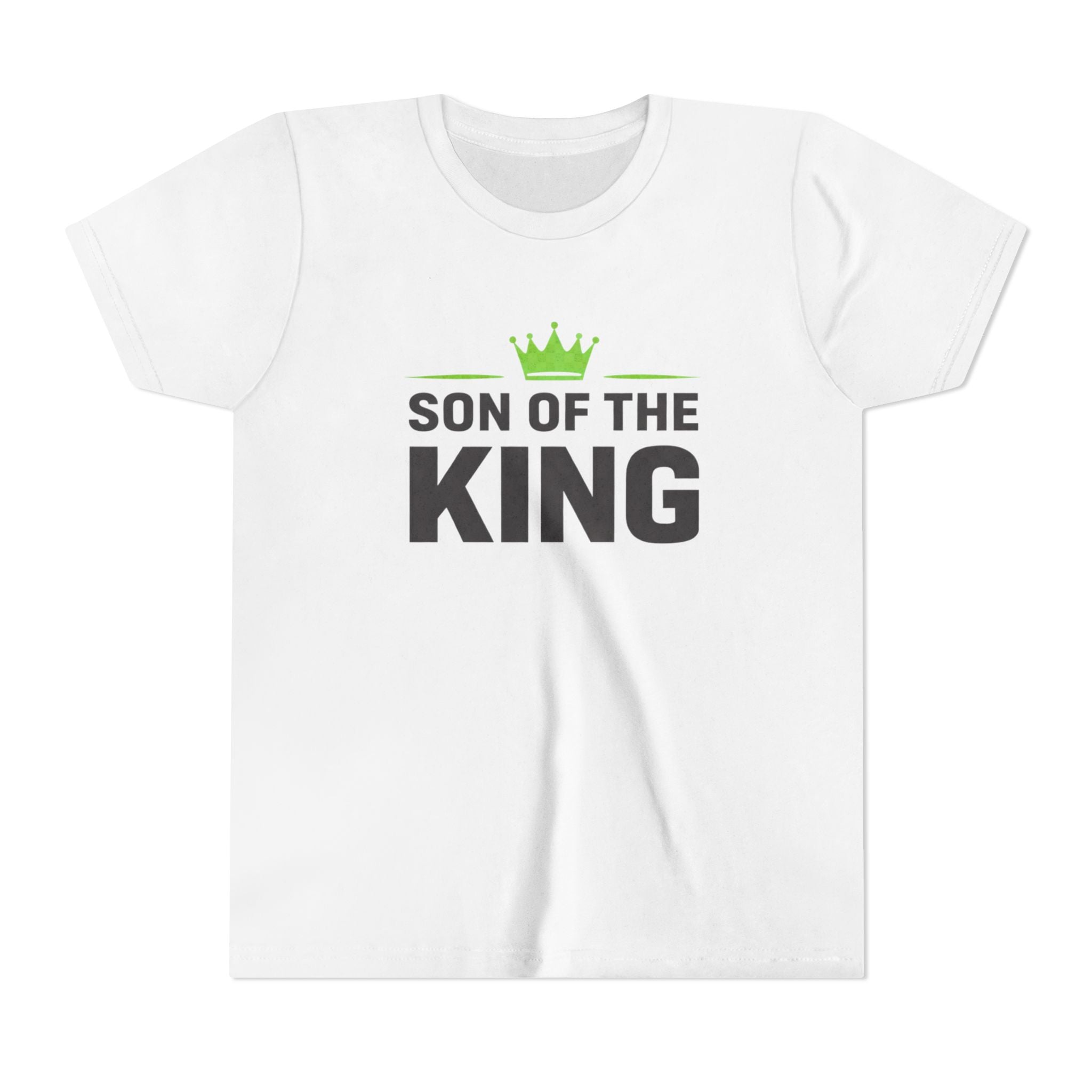 Boys Youth Tee - "Son of the King" Crown Graphic
