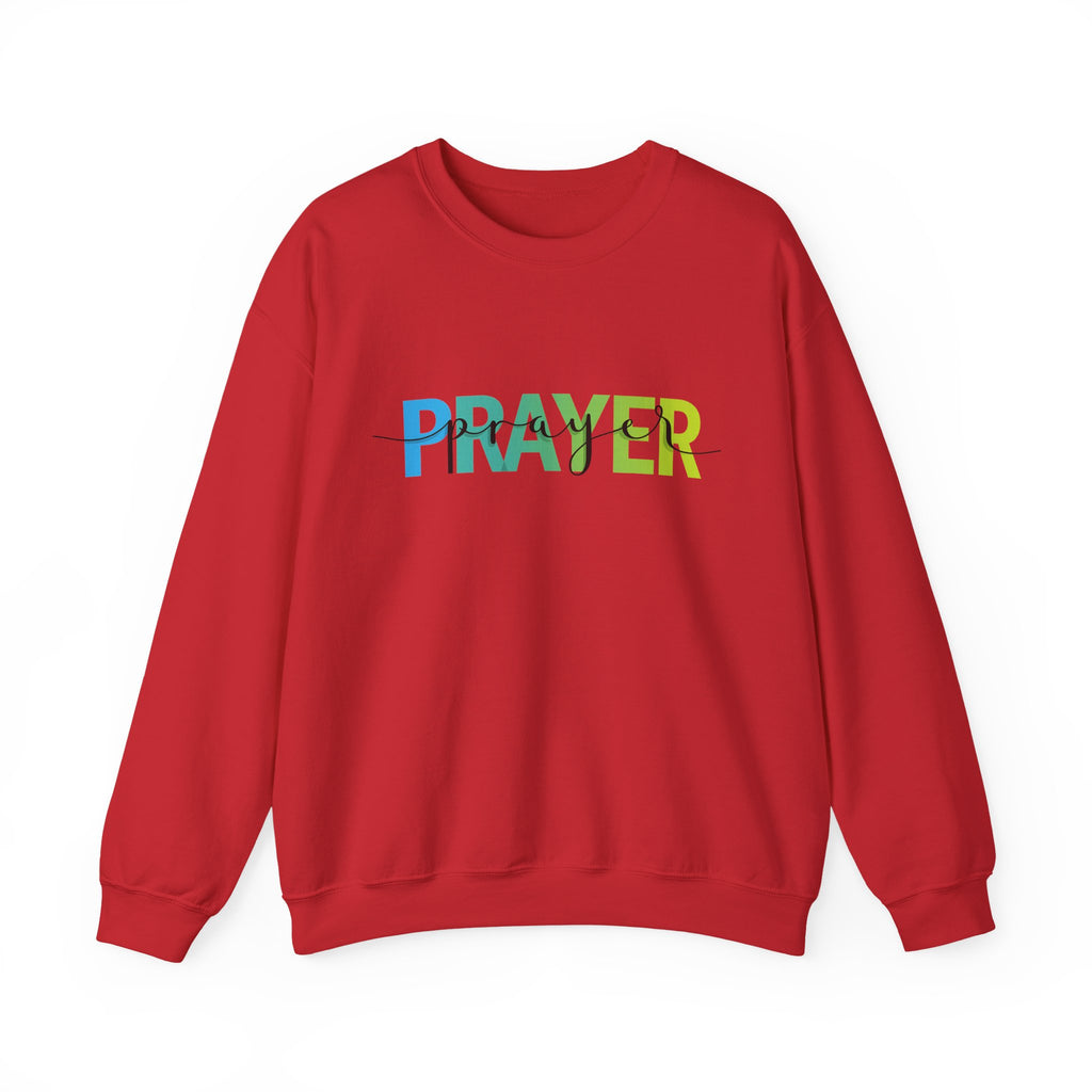 Prayer Crewneck Sweatshirt — Inspirational Faith Pullover