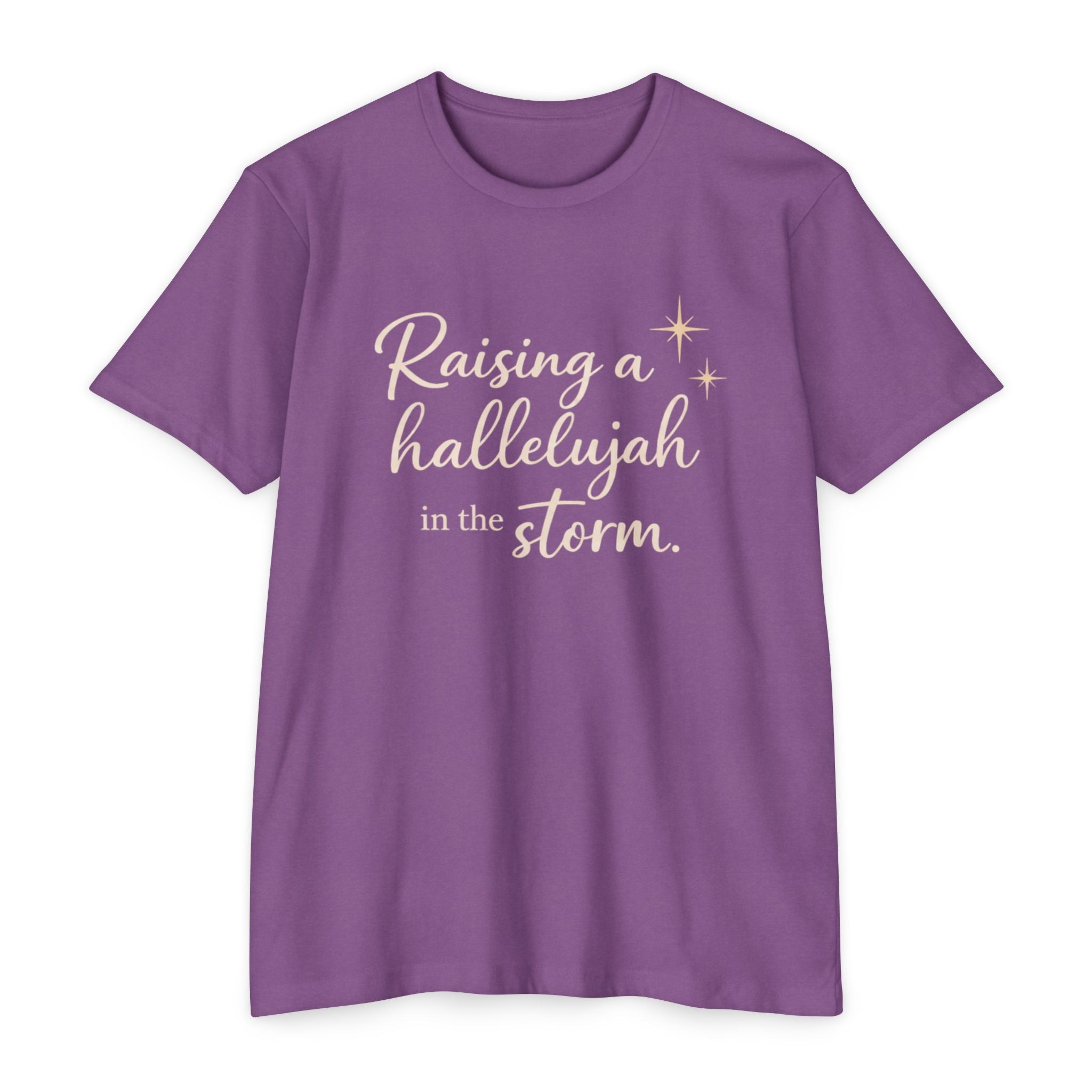 Raising a Hallelujah T-Shirt — Inspirational Christian Faith Tee