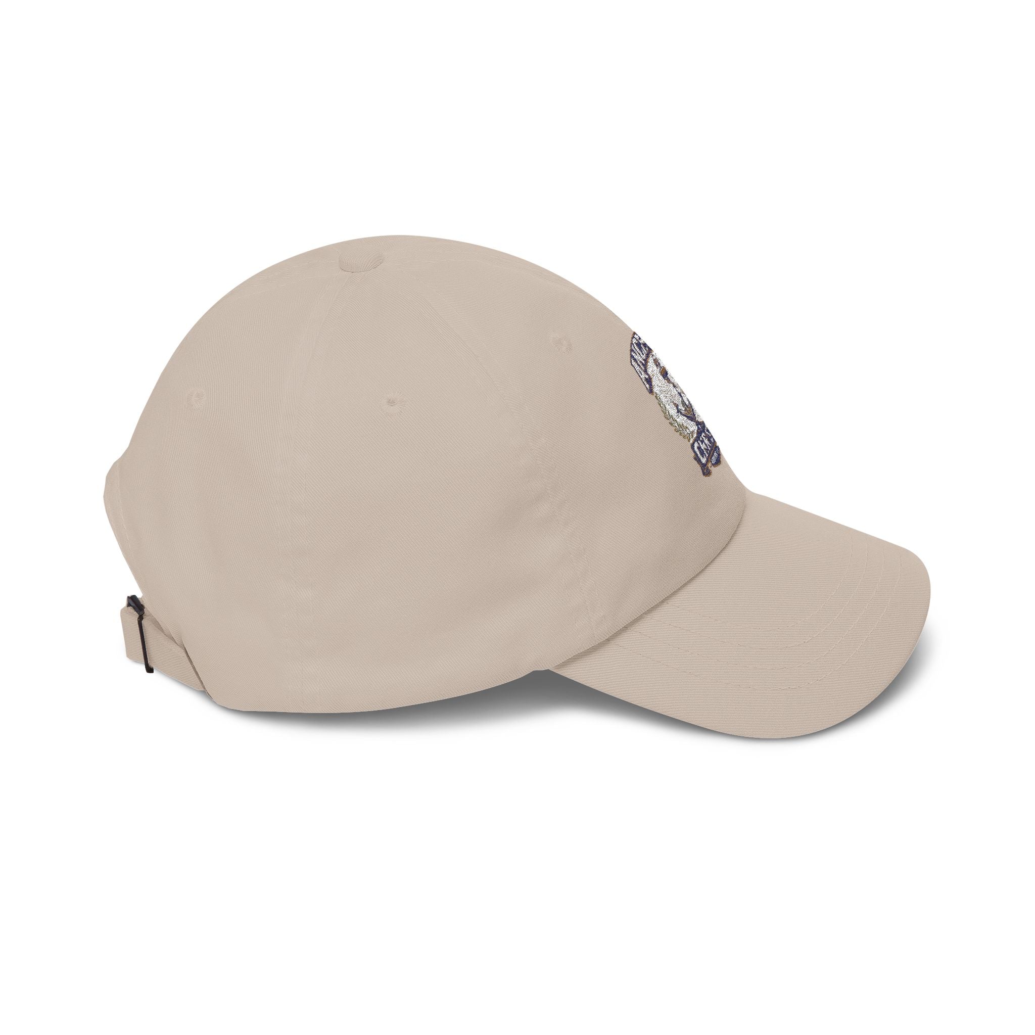 Anchored in Christ Dad Cap — Embroidered Anchor Christian Baseball Hat