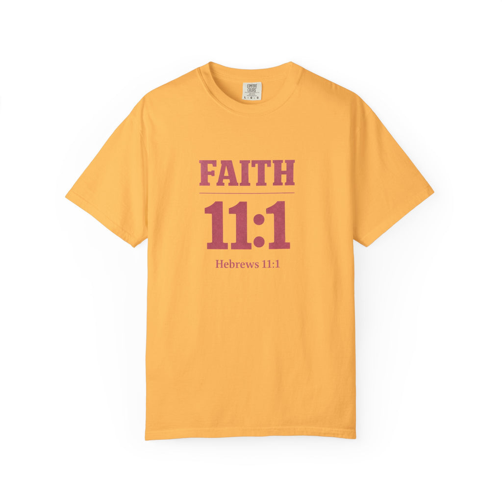Faith 11:1 T‑Shirt — Hebrews 11:1 Inspirational Christian Tee