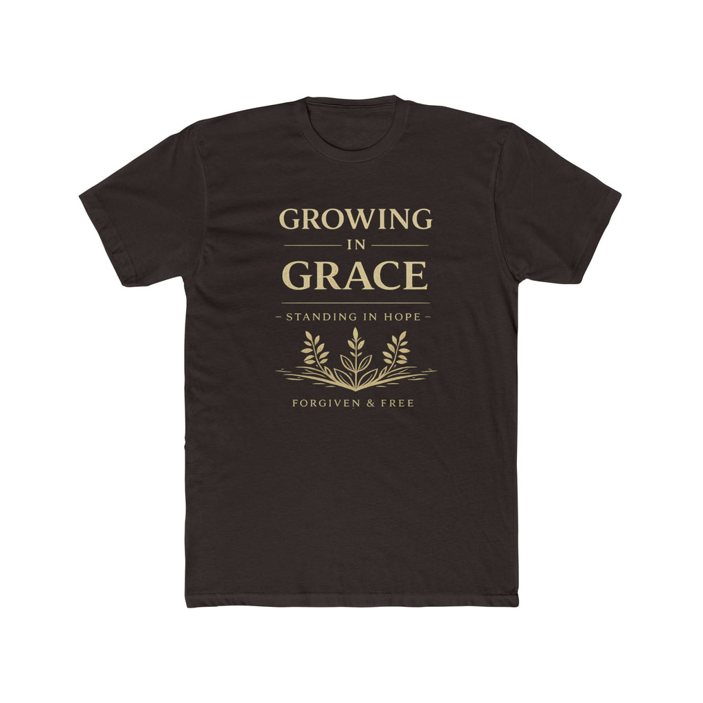 Growing in Grace Christian Tee — "Growing in Grace" Inspirational Scripture Shirt