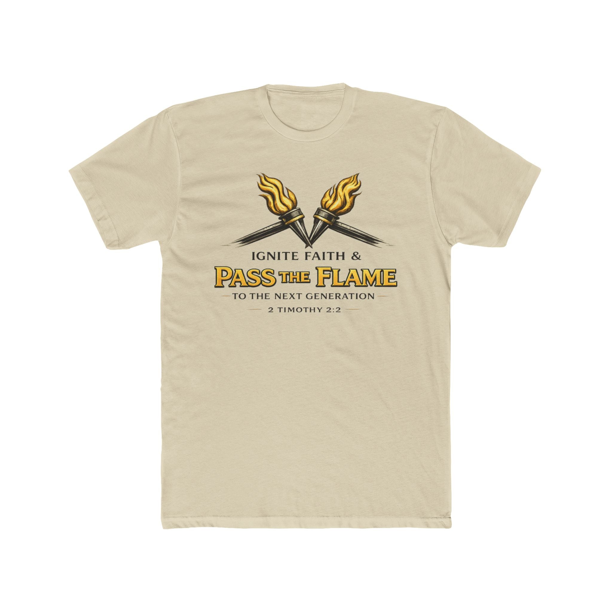 Pass the Flame T-Shirt — Ignite Faith Youth Ministry Tee