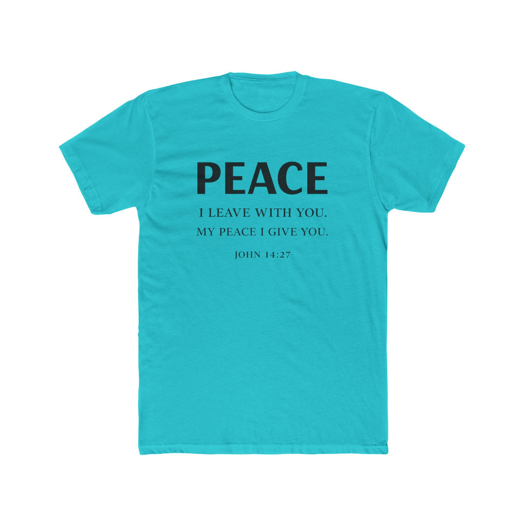 Mens Dove Flight Tee — Soft White T‑Shirt with Soaring Dove Graphic
