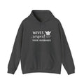 Womens Hoodie  "Wives Respect Your Husbands" Faith-Based Christian Message Hoodie