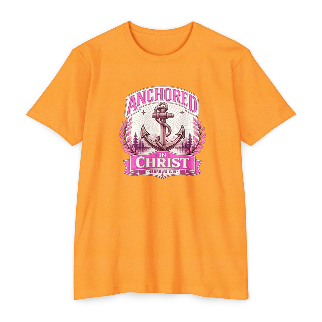 Women Anchored in Christ Anchor Graphic T-shirt