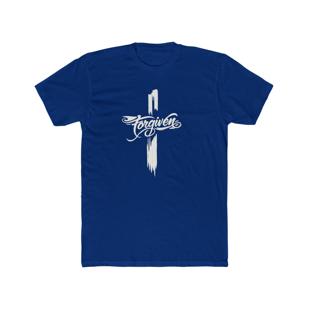 Faith Cross Script T-Shirt | Religious Christian Tee