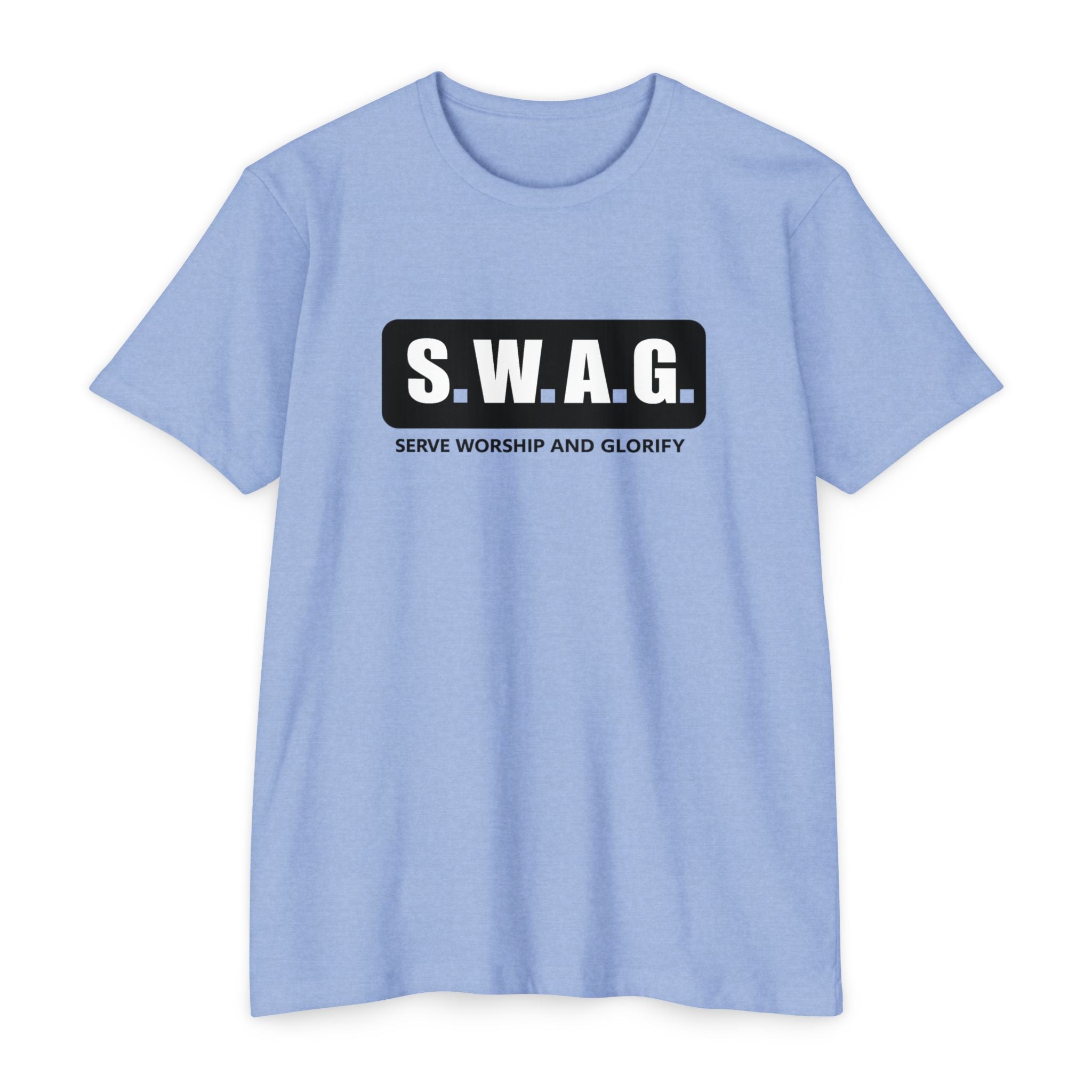 Womens S.W.A.G. Serve Worship And Glorify T-shirt | Christian Faith Shirt