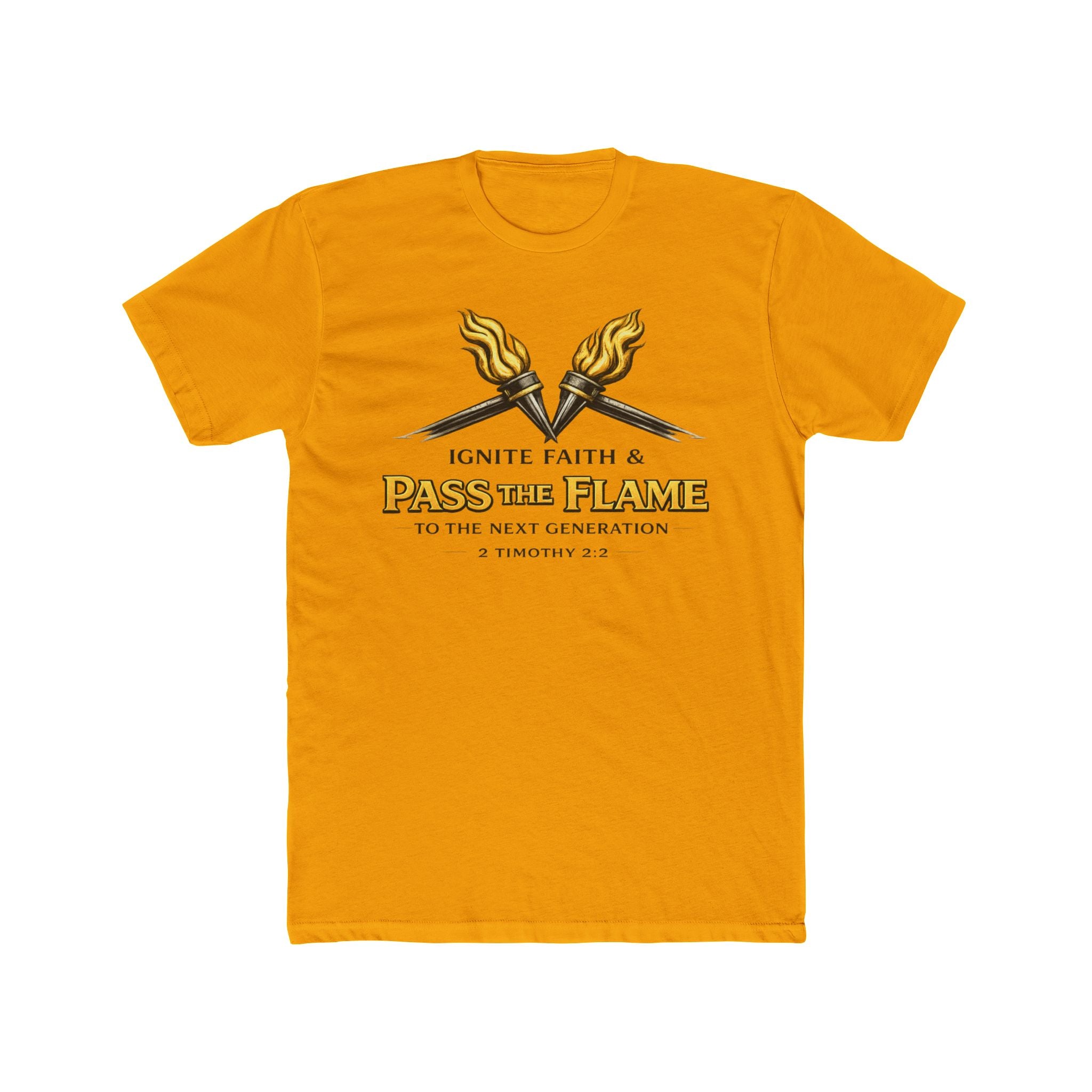Pass the Flame T-Shirt — Ignite Faith Youth Ministry Tee