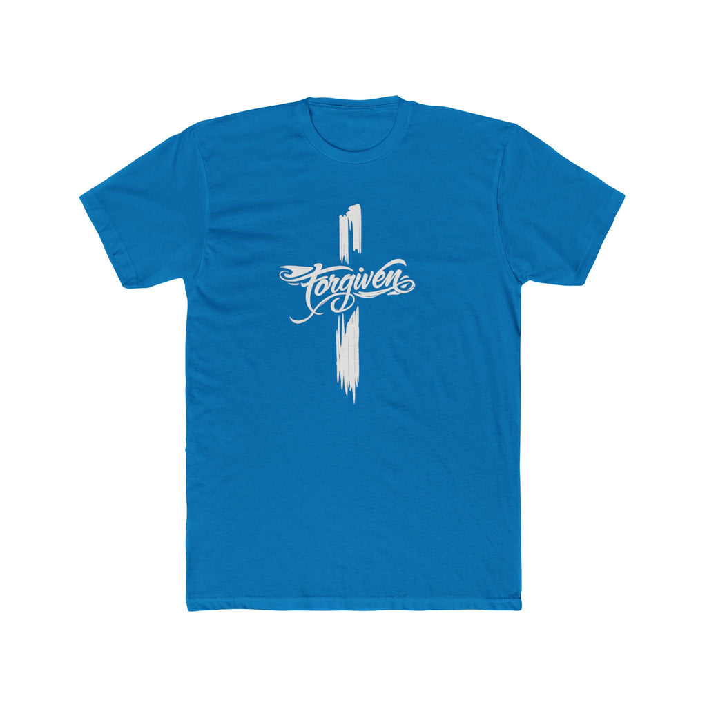 Faith Cross Script T-Shirt | Religious Christian Tee