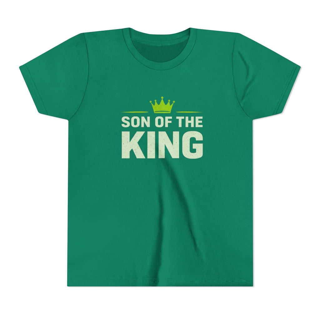 Boys Youth Tee - "Son of the King" Crown Graphic