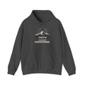 Mens Heavy Blend™ 'Faith Can Move Mountains" Hooded Sweatshirt