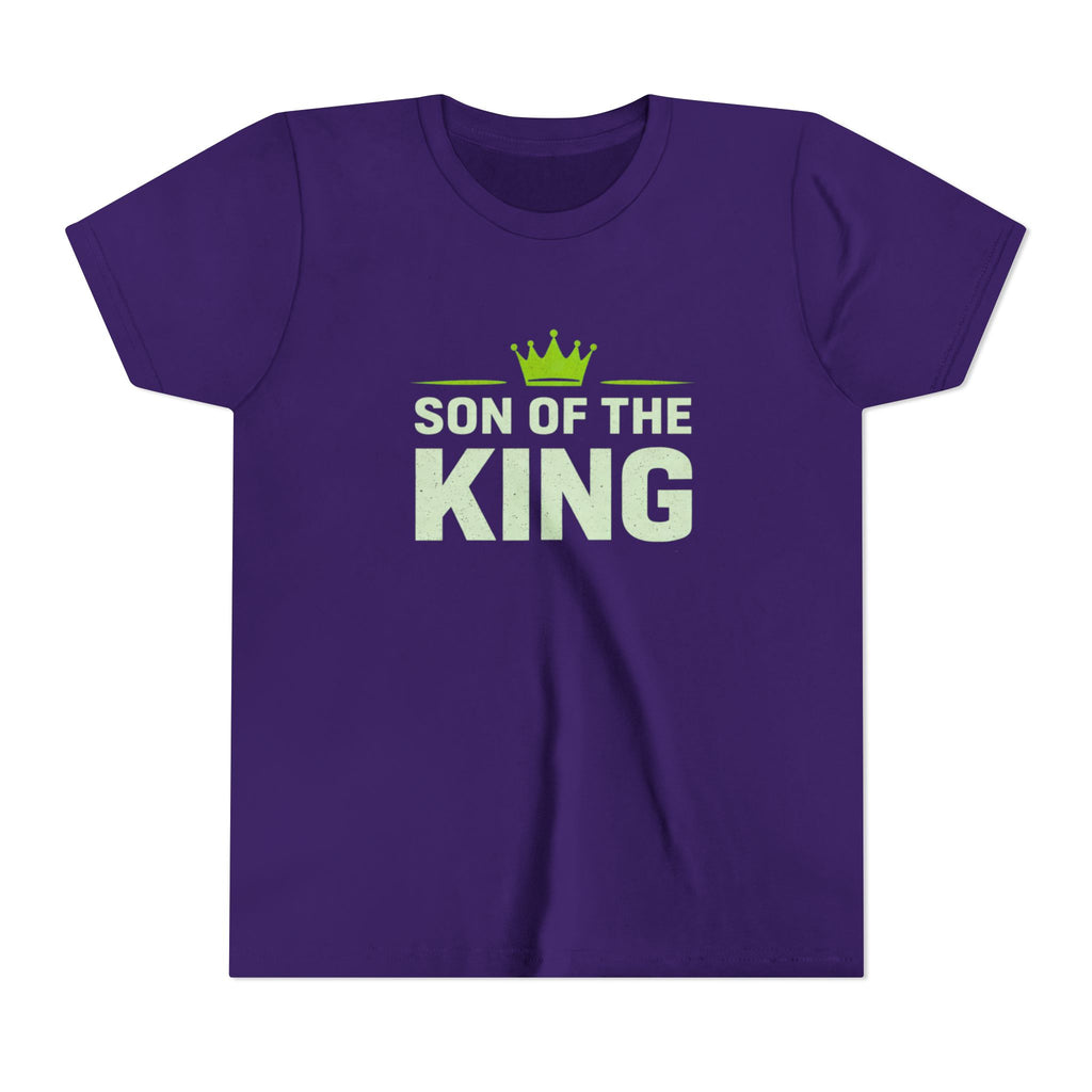 Boys Youth Tee - "Son of the King" Crown Graphic