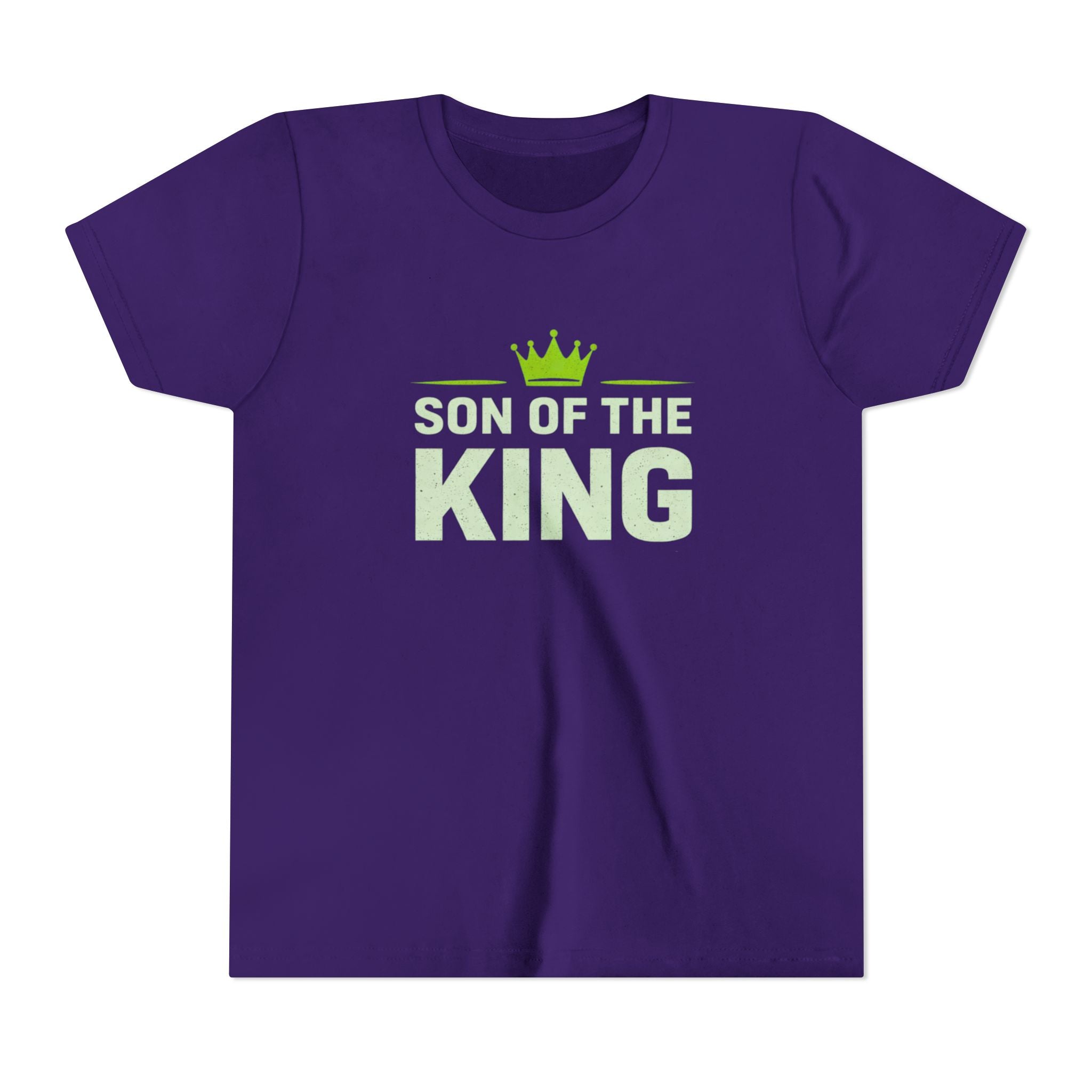 Boys Youth Tee - "Son of the King" Crown Graphic