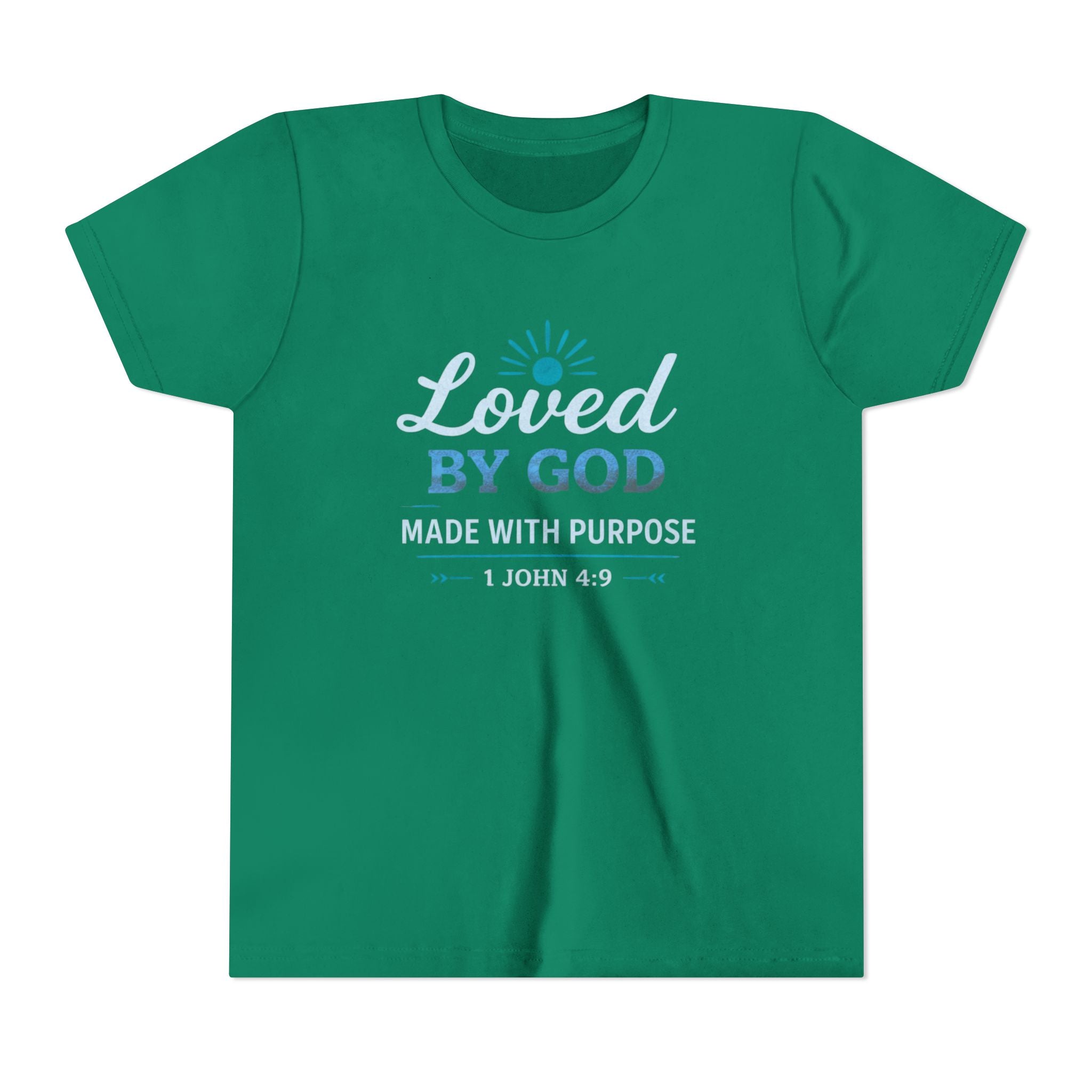 Boys Youth Short Sleeve Tee "Loved By God"