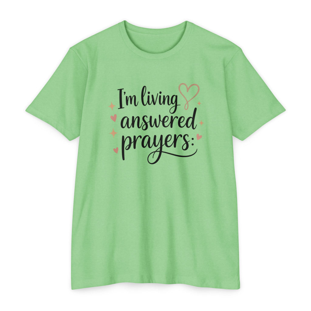 Womens I'm Living Answered Prayers T-Shirt