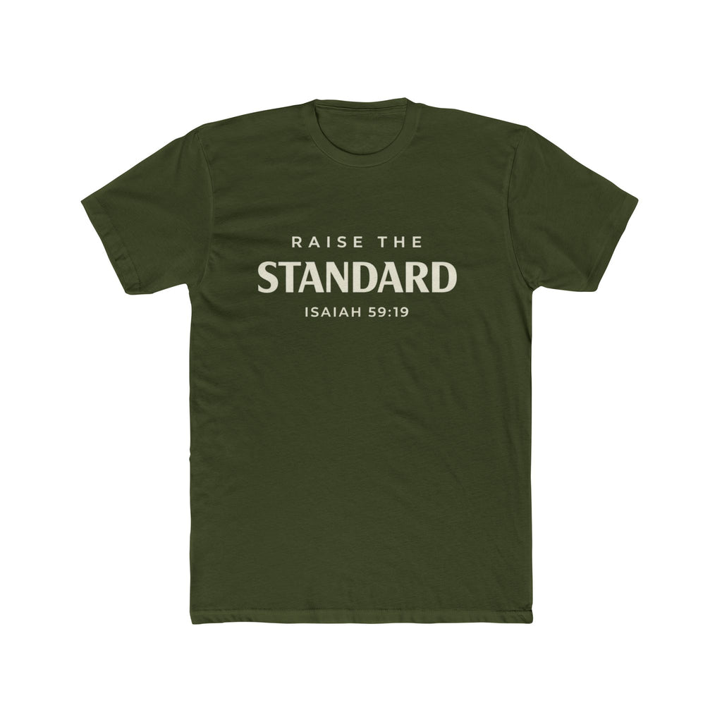 Raise a Standard T-Shirt – Isaiah 59:19 Inspirational Christian Tee