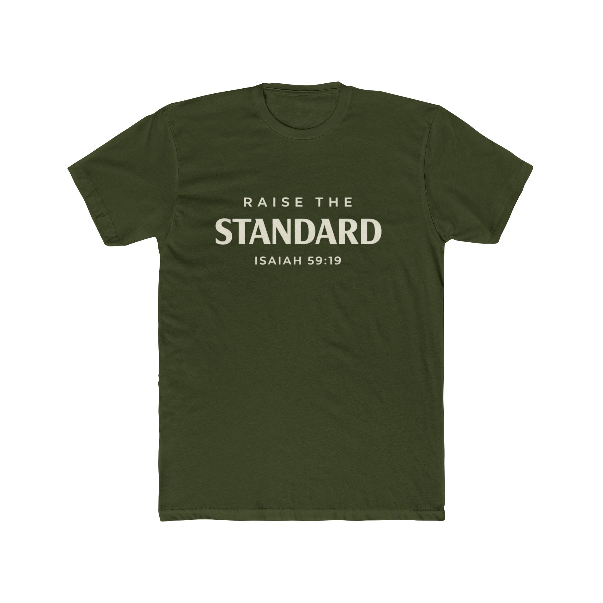 Raise a Standard T-Shirt – Isaiah 59:19 Inspirational Christian Tee