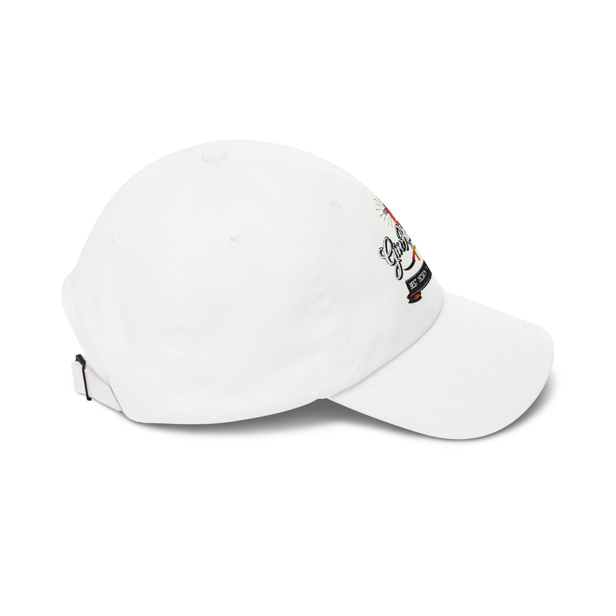 Classic Dad Cap  'God Mom Dad' Cross Embroidered Hat