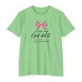 Womens God Did It T-Shirt — "If They Ask, God Did It" Christian Tee
