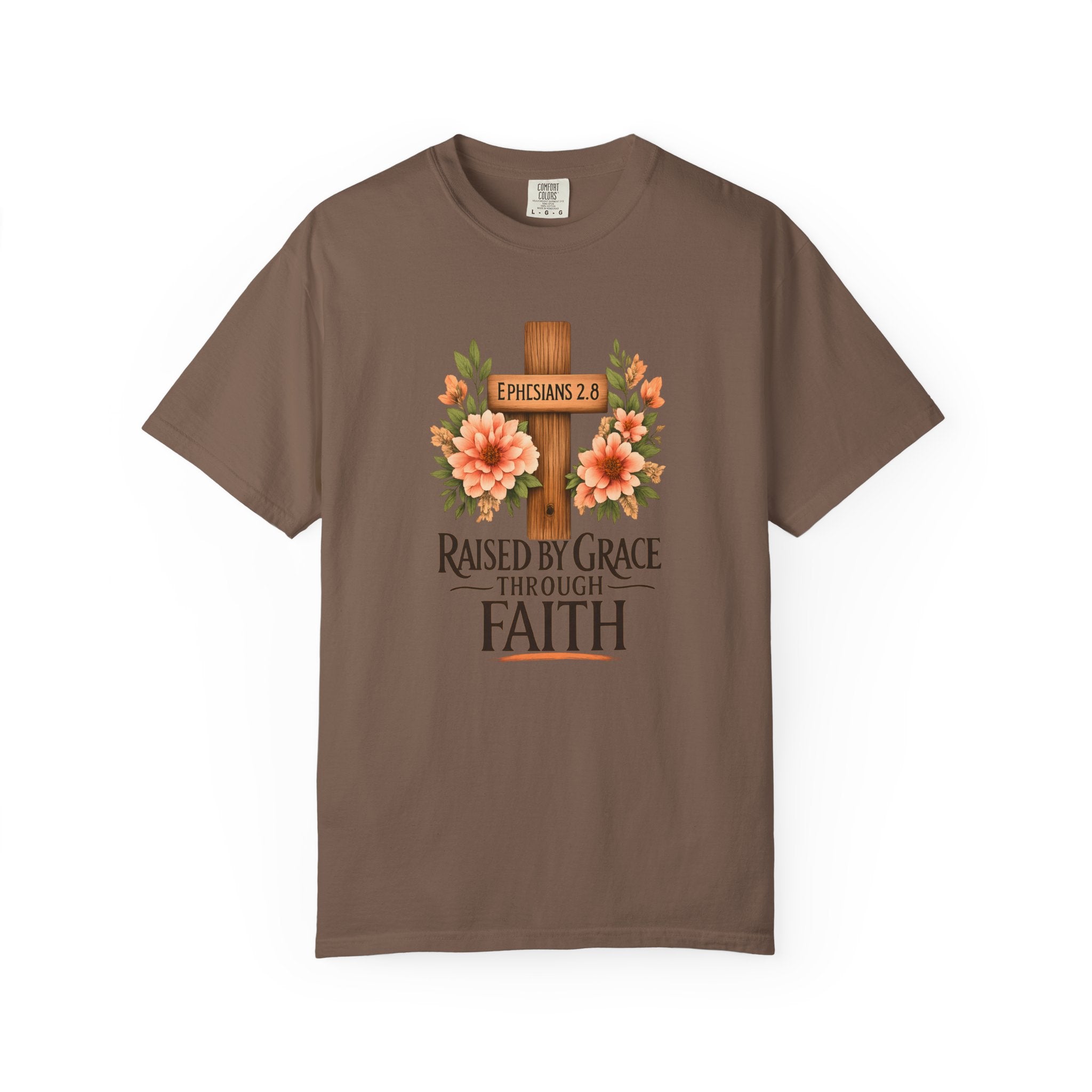 Raised by Grace Through Faith T-Shirt