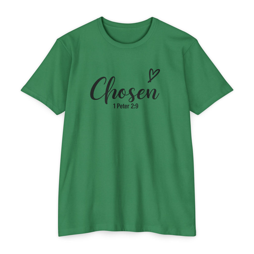 Womens Chosen 1 Peter 2:9 T-shirt | Christian Faith Scripture Tee