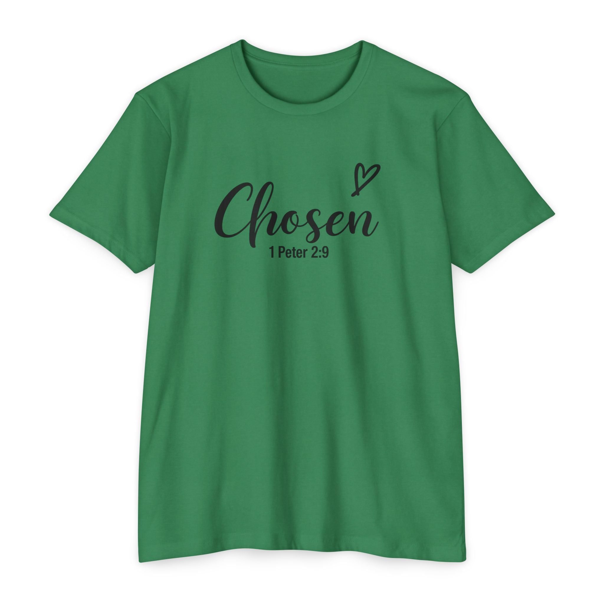 Womens Chosen 1 Peter 2:9 T-shirt | Christian Faith Scripture Tee