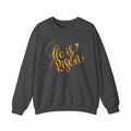 Womens He Is Risen Sweatshirt — Christian Easter Crewneck
