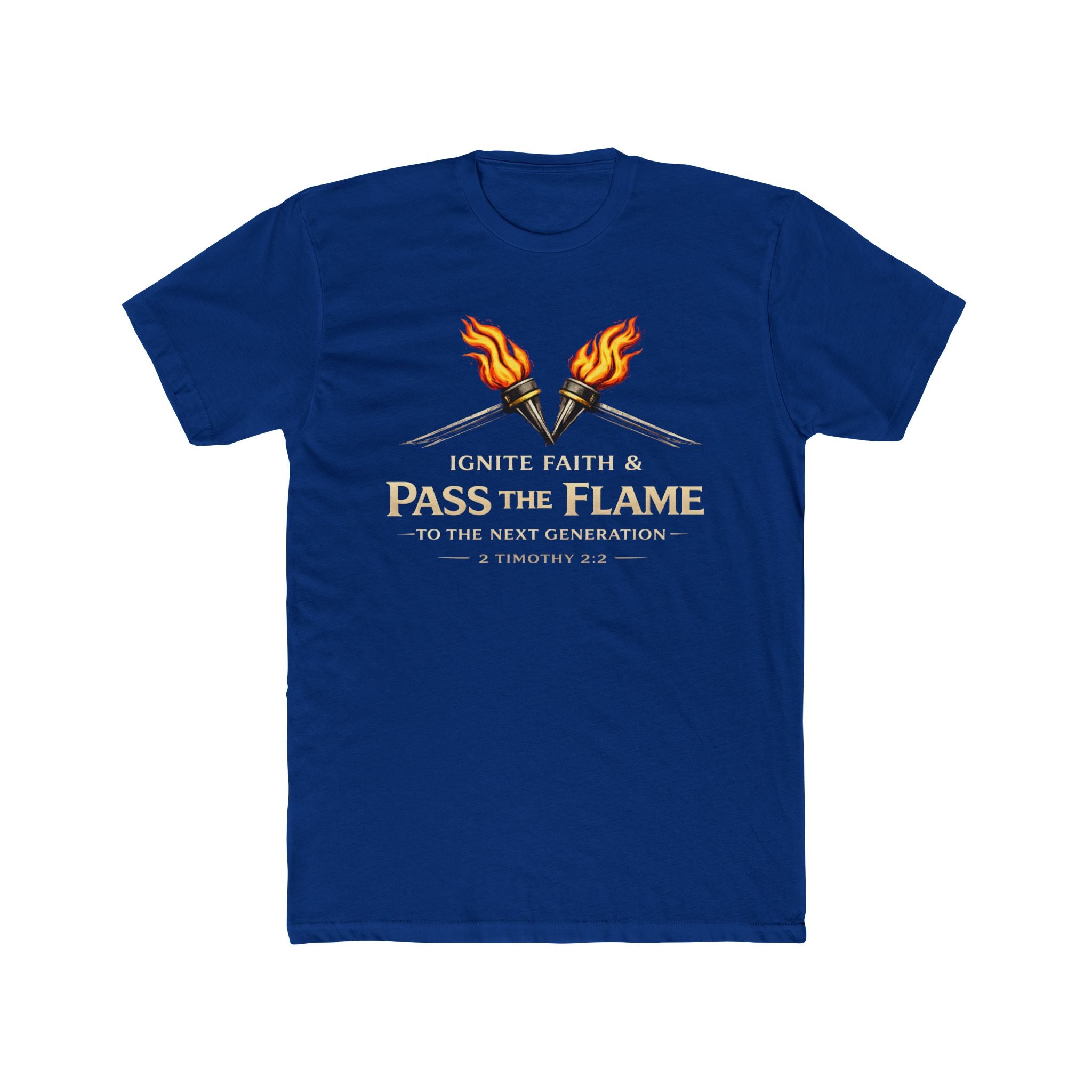 Pass the Flame T-Shirt — Ignite Faith Youth Ministry Tee