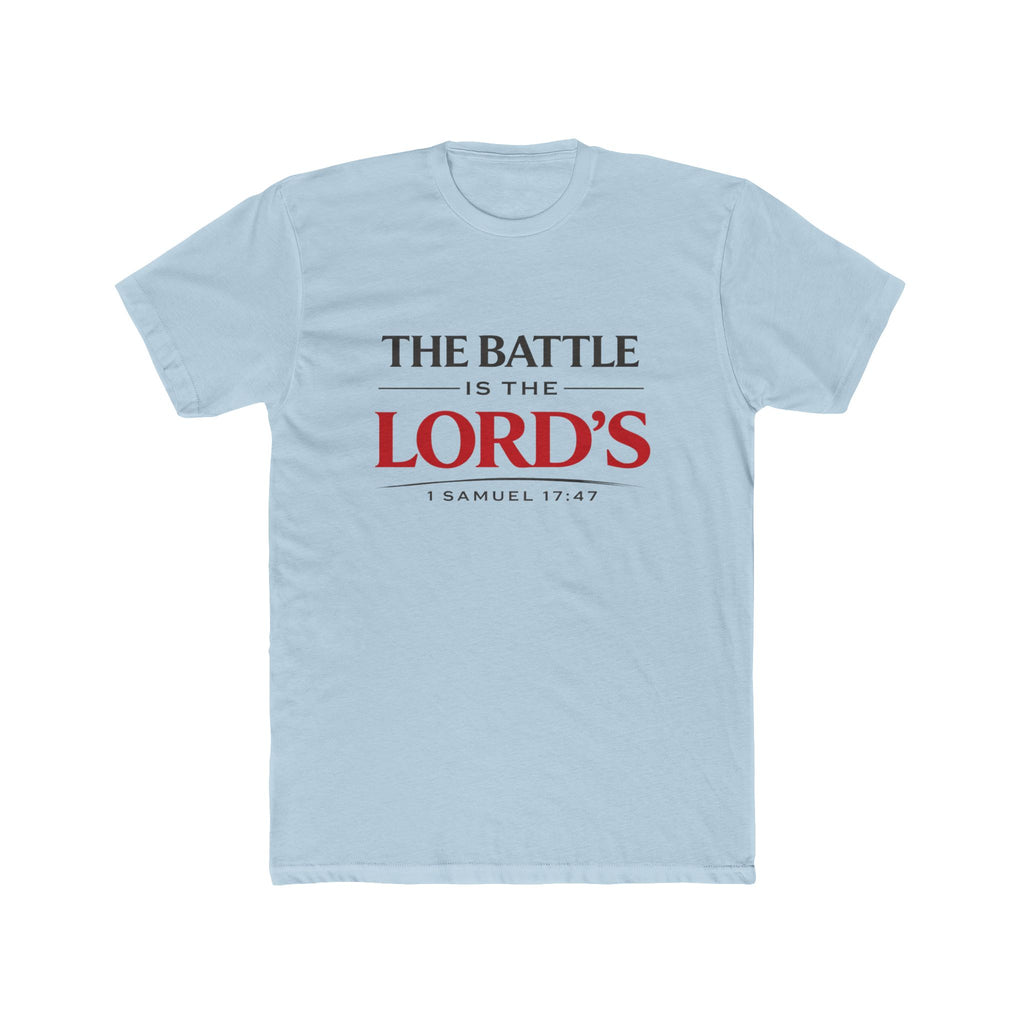The Battle Is The Lord's T-Shirt — 1 Samuel 17:47 Faith Tee