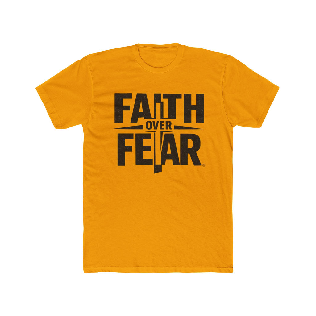 Faith Over Fear T-Shirt — Inspirational Christian Tee