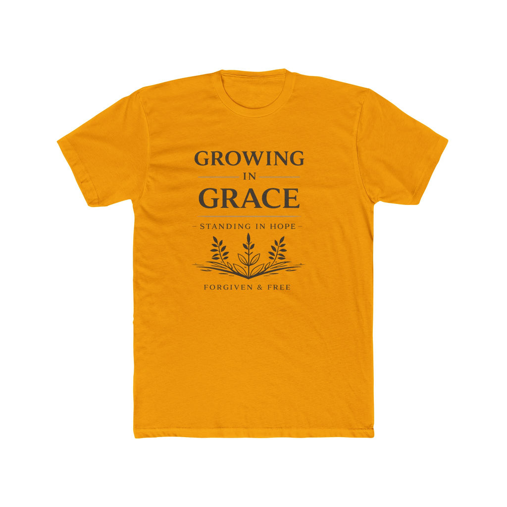 Growing in Grace Christian Tee — "Growing in Grace" Inspirational Scripture Shirt