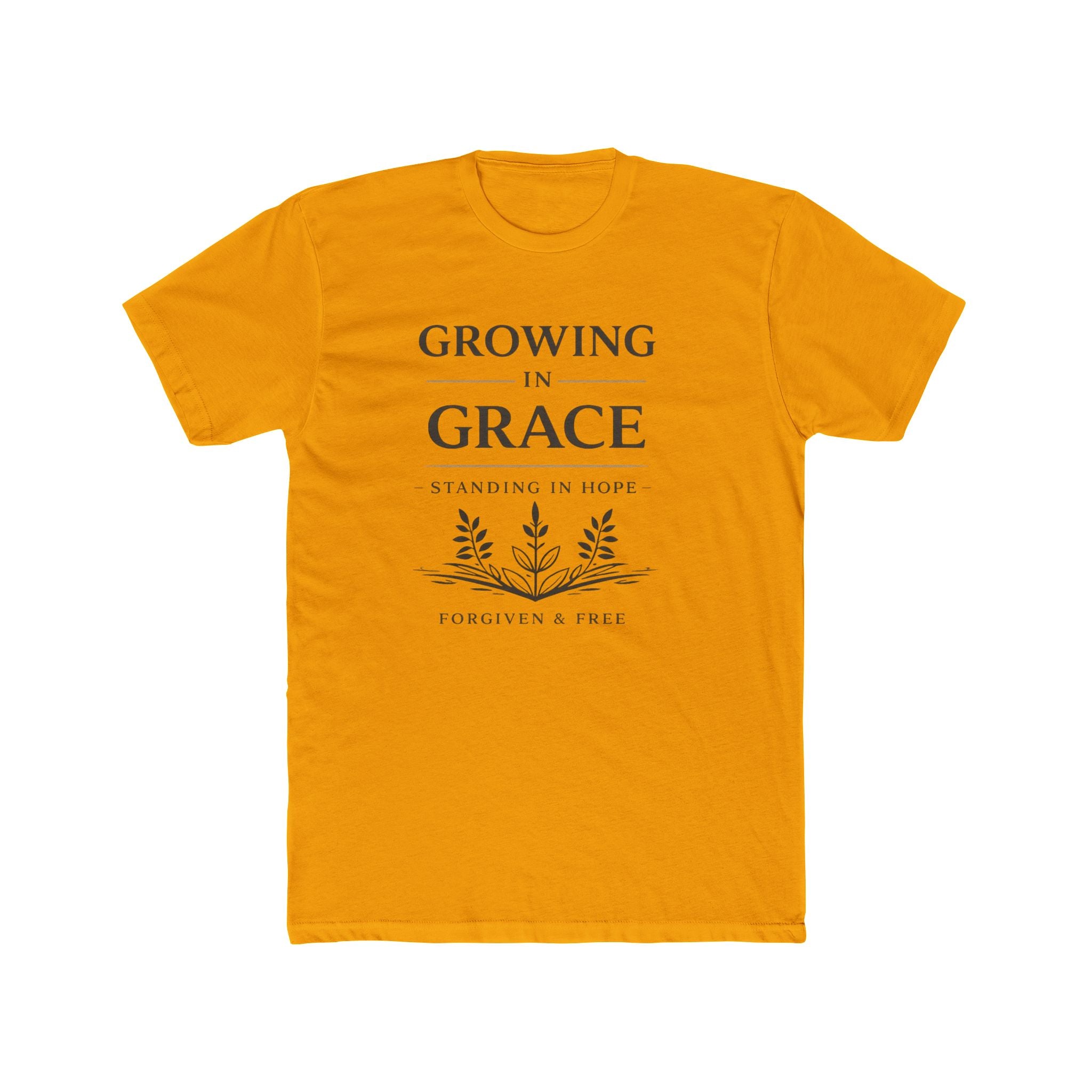 Growing in Grace Christian Tee — "Growing in Grace" Inspirational Scripture Shirt