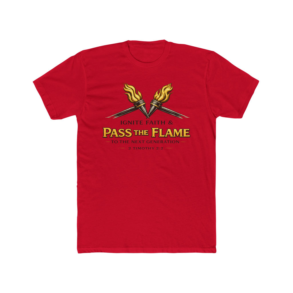 Pass the Flame T-Shirt — Ignite Faith Youth Ministry Tee