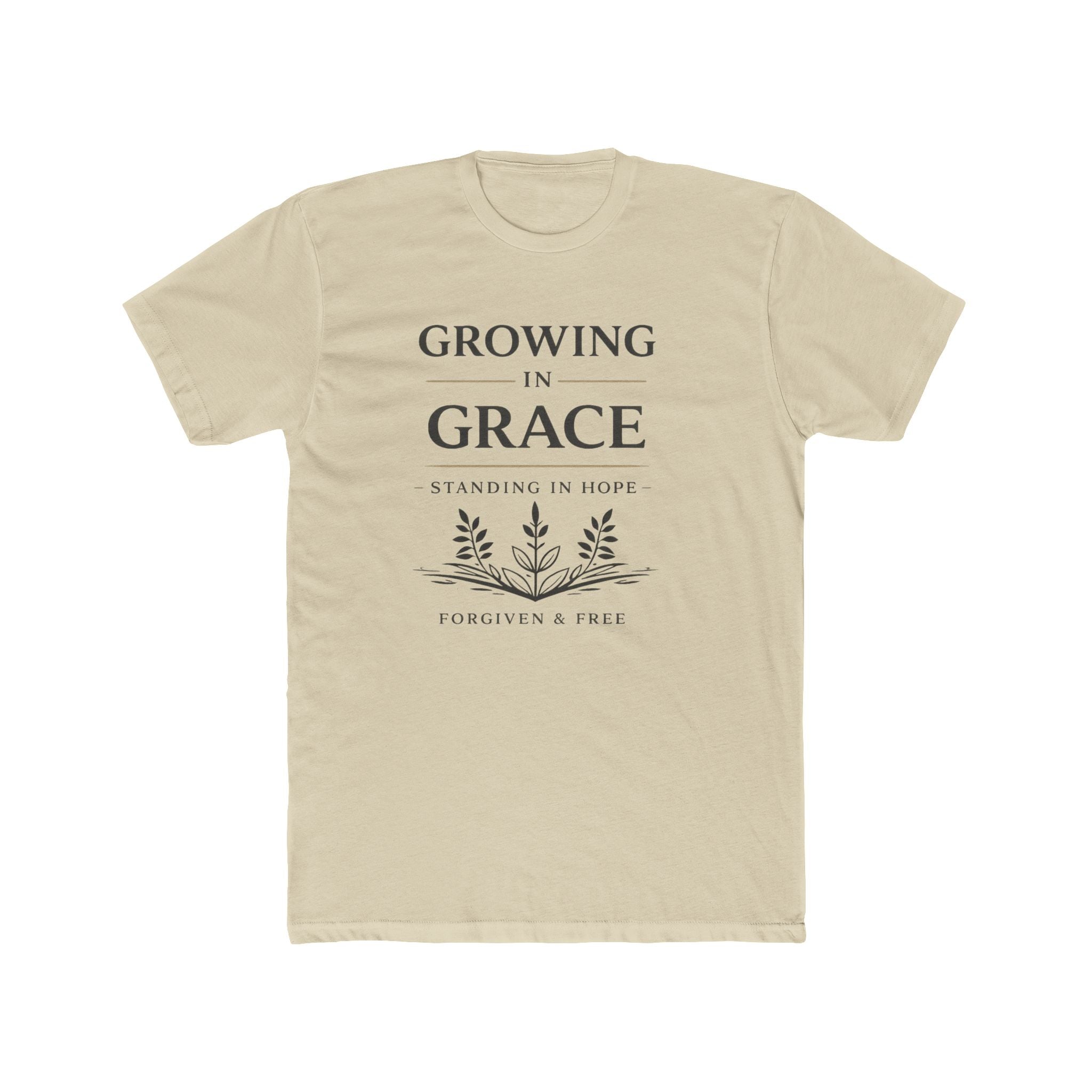 Growing in Grace Christian Tee — "Growing in Grace" Inspirational Scripture Shirt