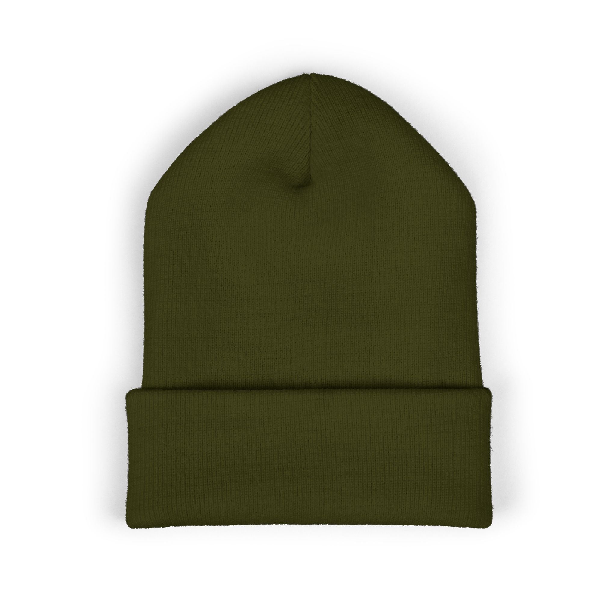 Embroidered 'Jesus Is My Strength' Cuffed Beanie