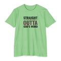 Womens Straight Outta God's Word T-shirt | Christian Faith Scripture Tee