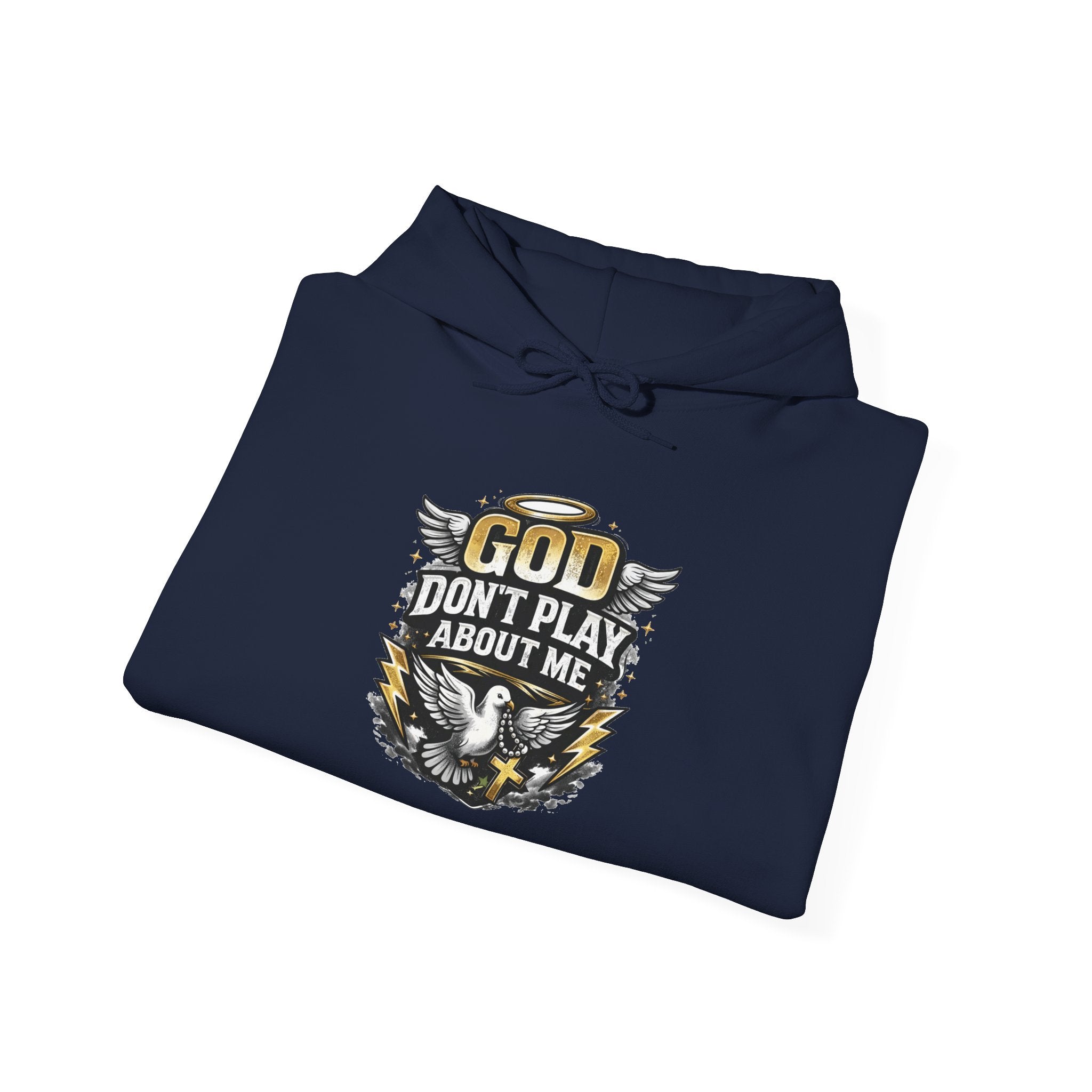 God Don't Play About Me Hoodie — Christian Eagle Faith Pullover