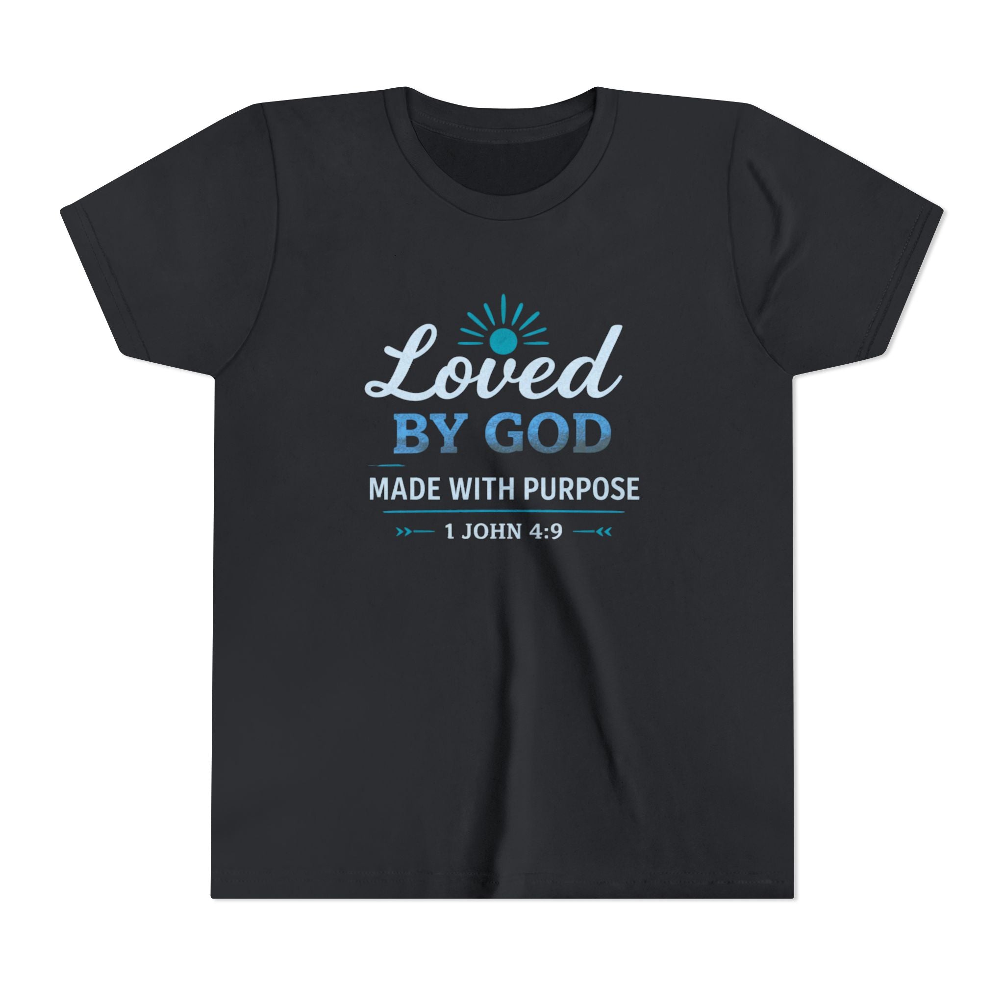 Boys Youth Short Sleeve Tee "Loved By God"