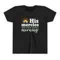 Boys Tee “His Mercies Are New Every Morning” Christian Faith Kids Shirt