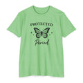 Protected Period Tee — Butterfly Graphic Feminist Message T-Shirt