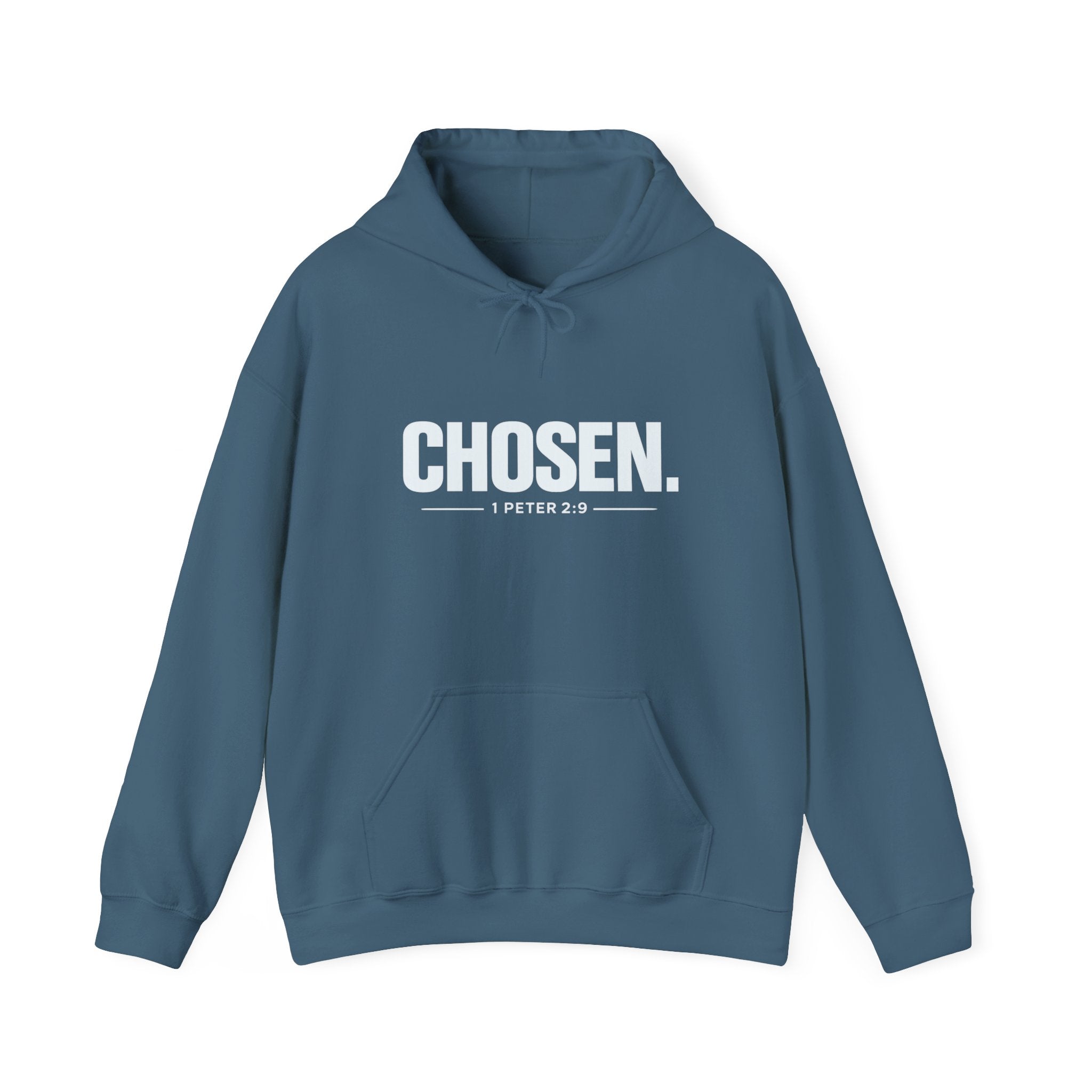 Chosen Hoodie - Christian Faith 1 Peter 2:9 Inspirational Pullover