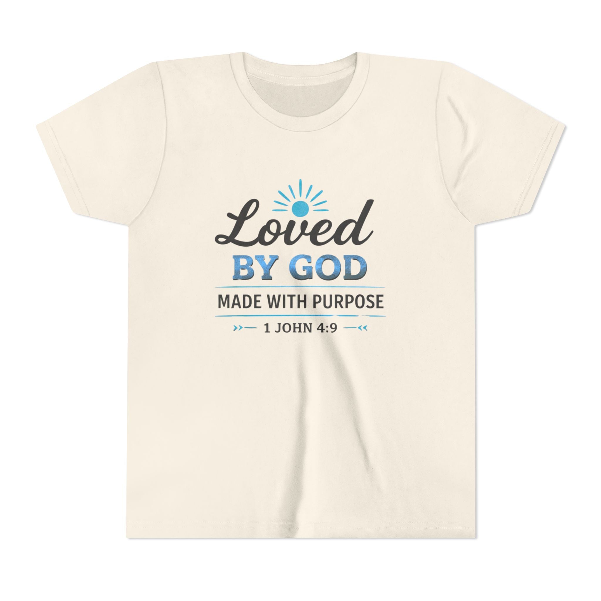 Boys Youth Short Sleeve Tee "Loved By God"